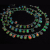 1/2 Strand - Trully High Quality - WELO ETHIOPIAN OPAL - Smooth Polished Tear Drops Briolett - Super Fire Size - 3x5 - 5x8 mm Approx